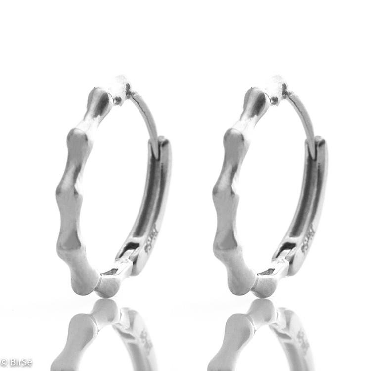 Silver earrings - Hoops