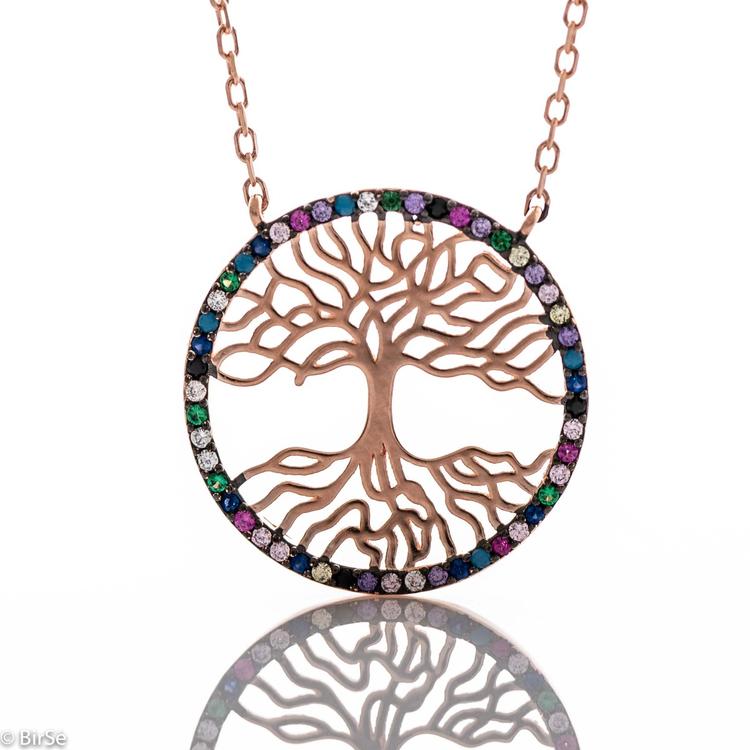 Silver necklace - Tree of Life 