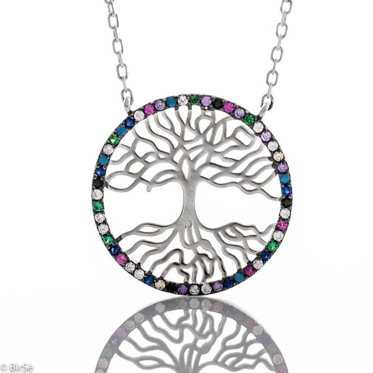 Silver necklace - The Tree of Life