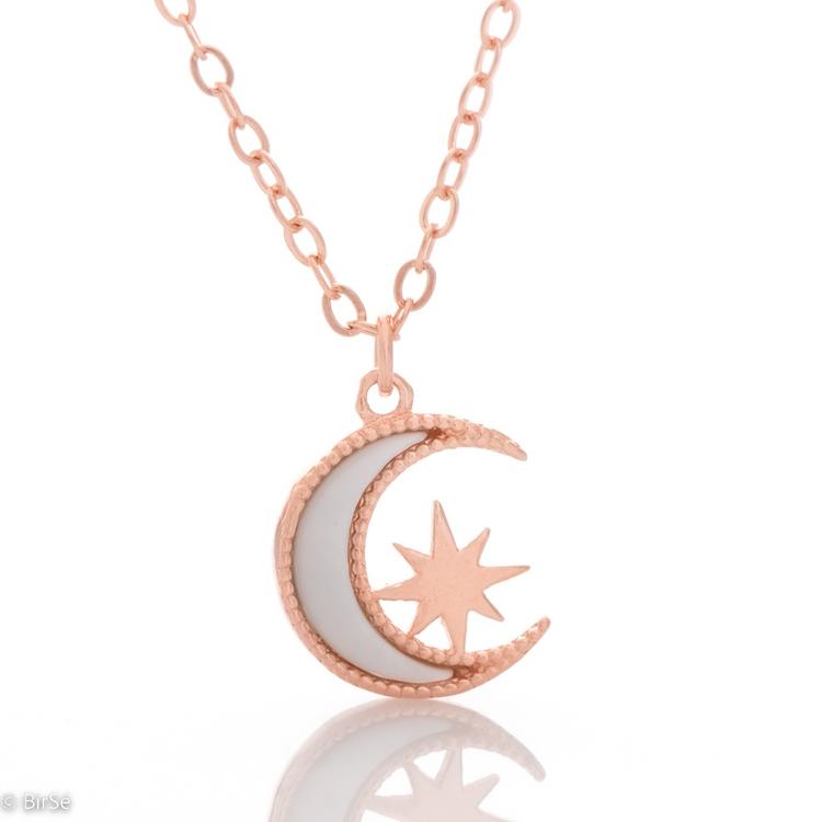 Silver Necklace - Moonlit Night