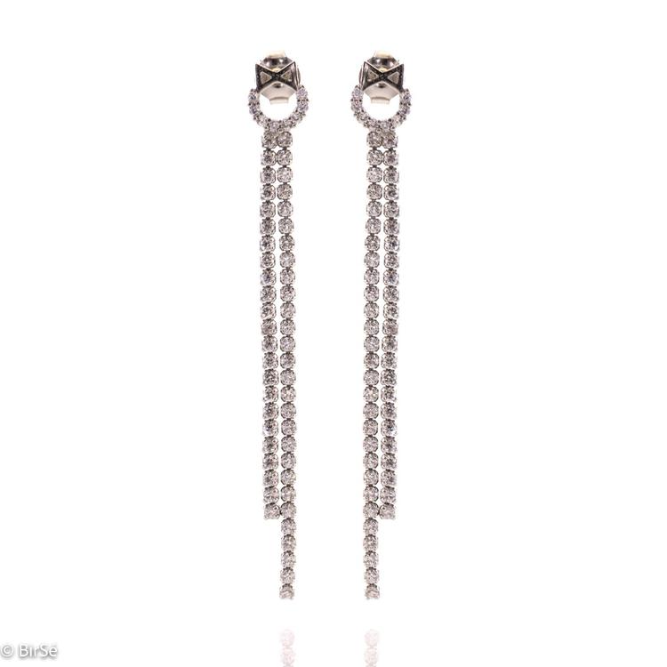 Silver earrings - Style
