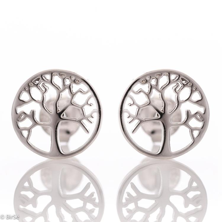 Silver earrings - Tree of Life