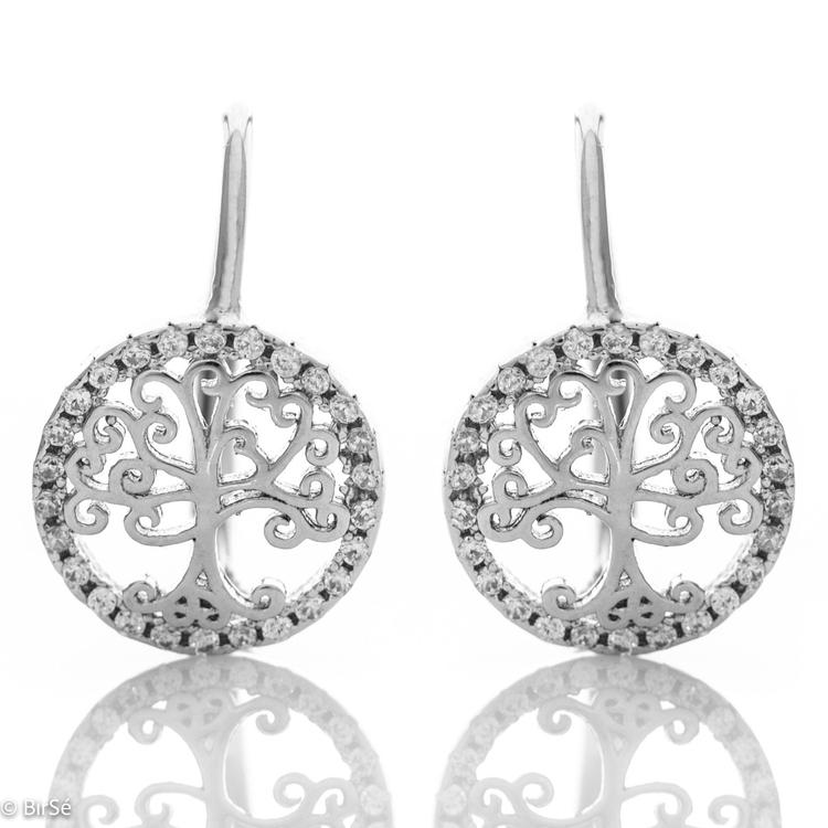 Silver earrings - Tree of Life