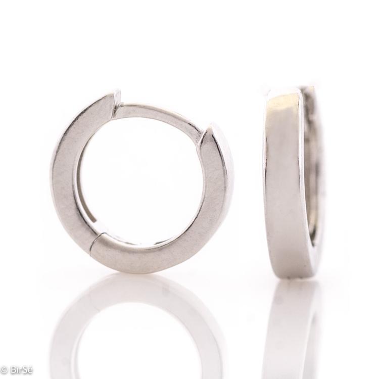 Silver earrings - Rings