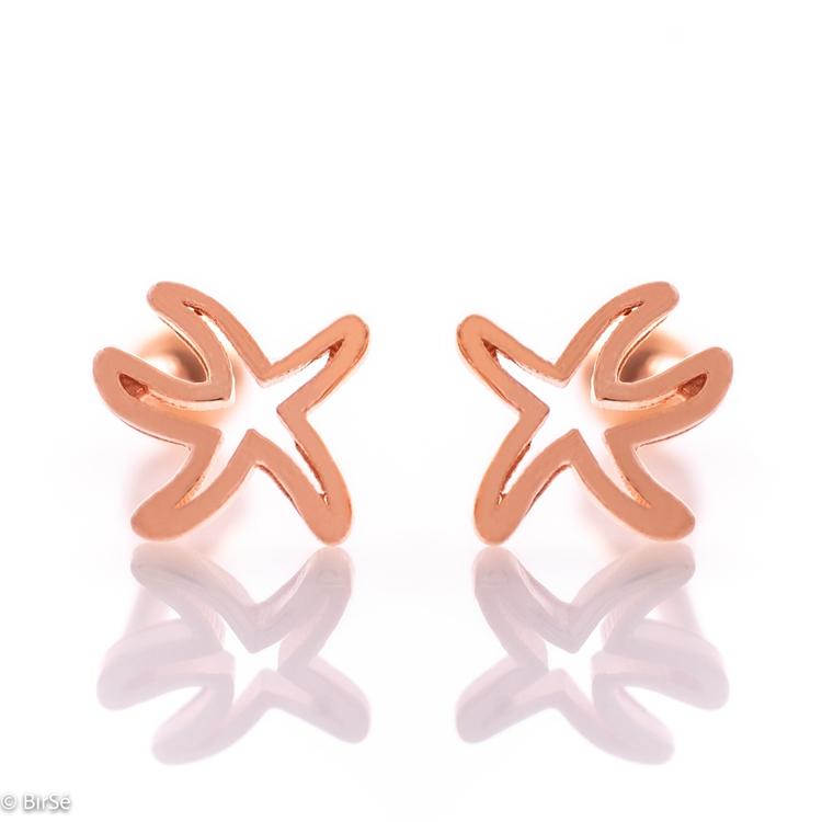 Silver earrings - Starfish