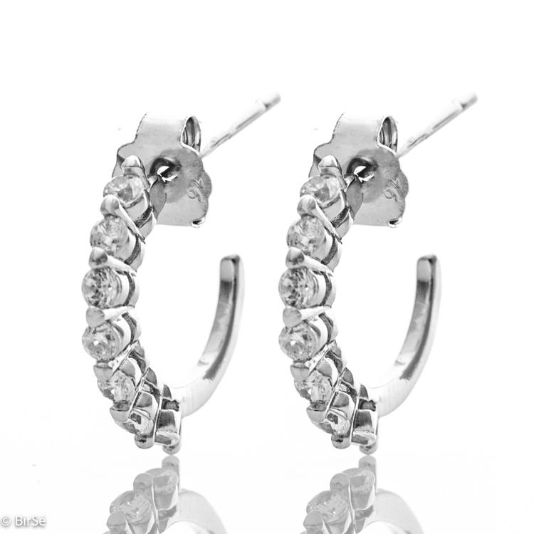 Silver earrings - Beauty