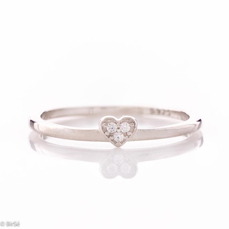 Silver Ring - Heart