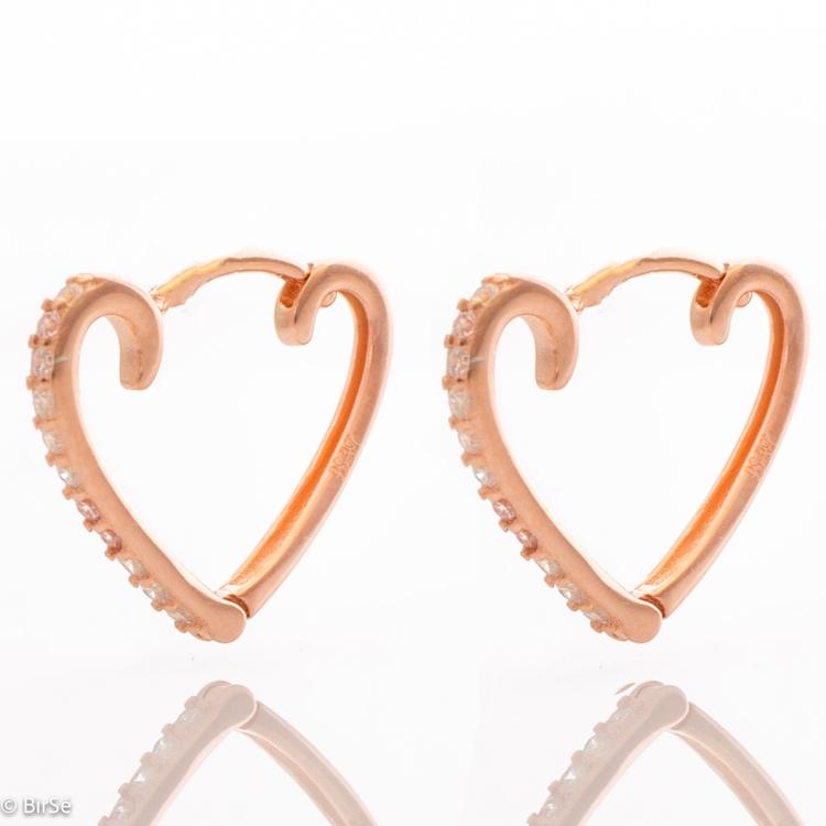Silver earrings