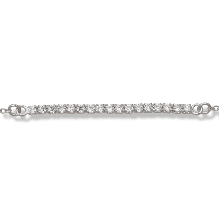 Silver bracelet - Zirconi