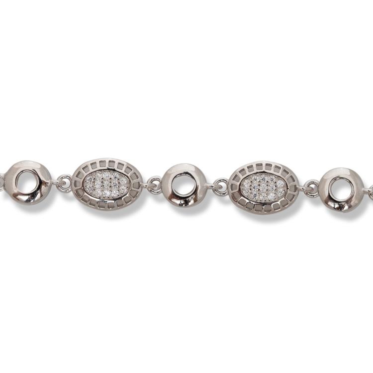 Silver bracelet - Coin