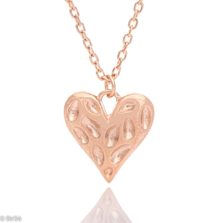 Silver Necklace - Spectacular Heart