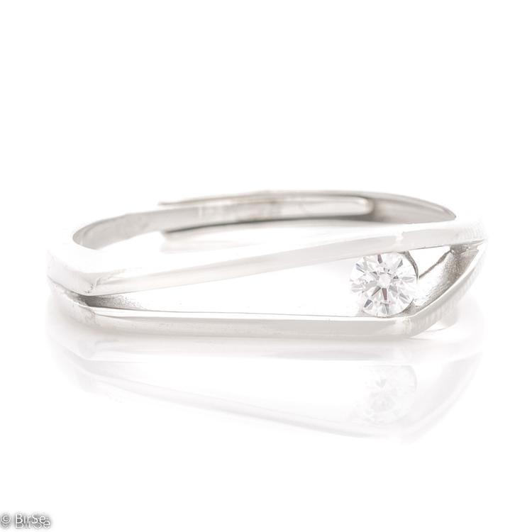 Silver Ring - Zircon