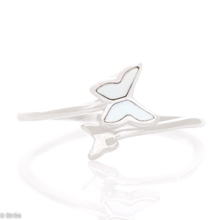 Silver Ring - Butterfly Flight