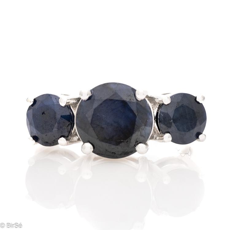 Silver Scattered - Natural Sapphire 5,10 ct.