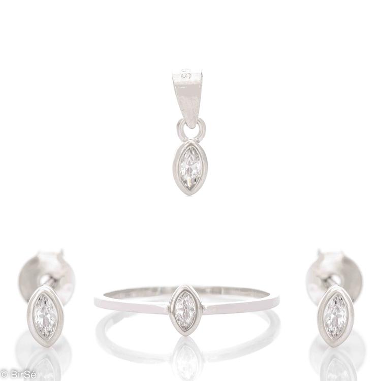 Silver set - Zircons