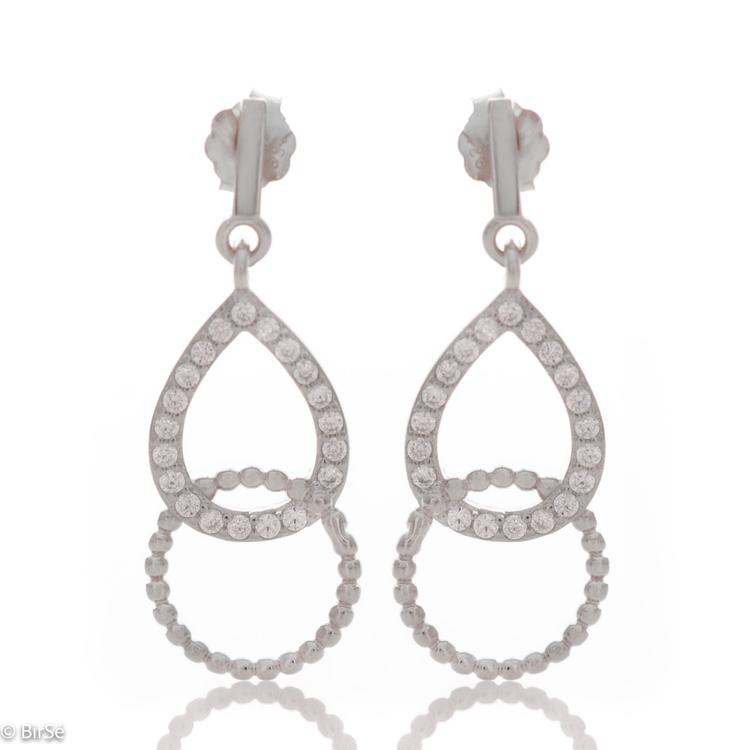 Silver Earrings - Hanging