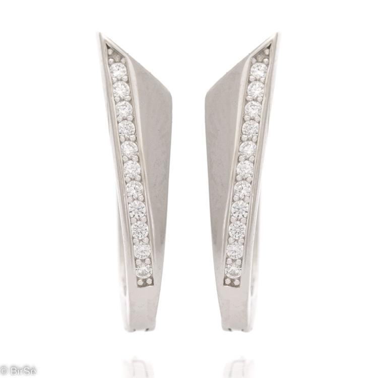 Silver earrings - Style