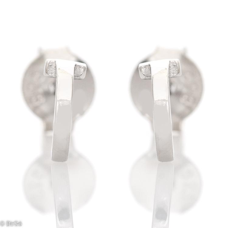 Silver earrings - Little Rainbow