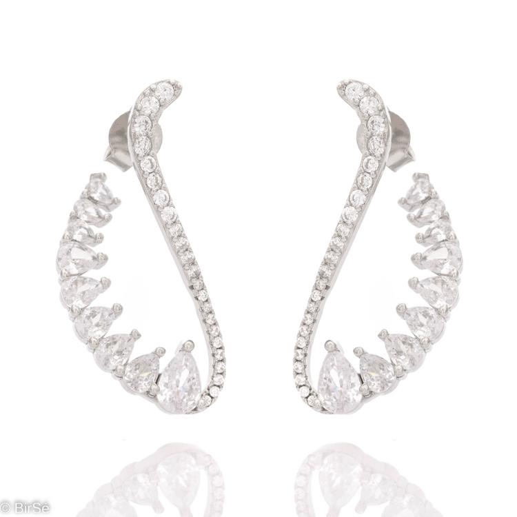 Silver earrings - Exquisite