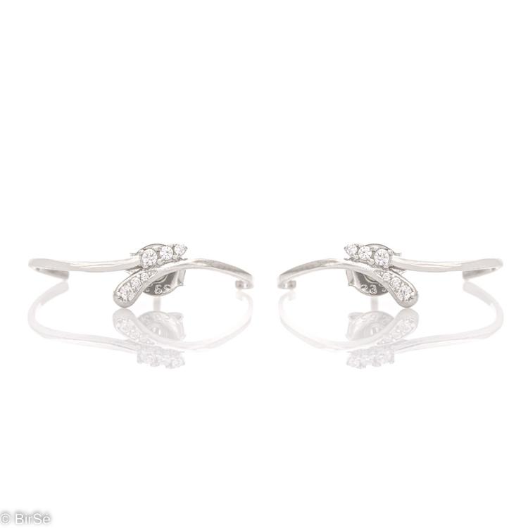 Silver earrings 