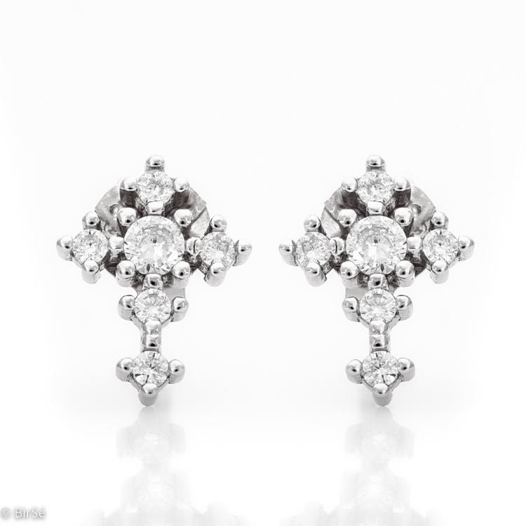 Silver earrings - Crosses