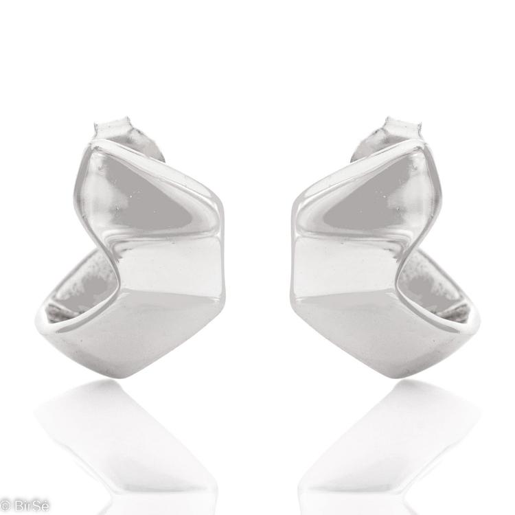 Silver earrings 