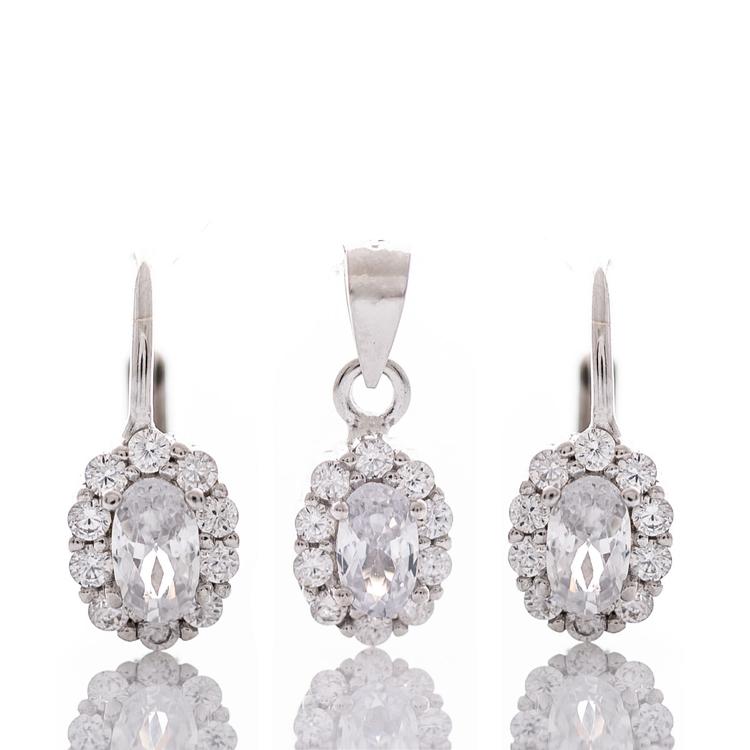 Silver set - Zircon