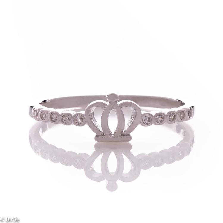 Silver Ring - Crown