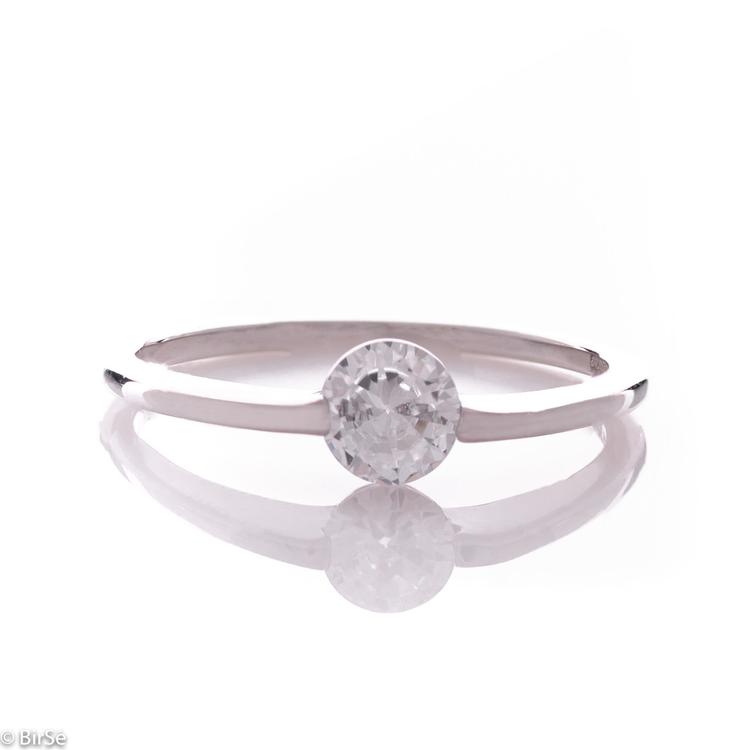 Silver Ring - Zircon