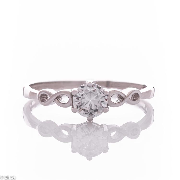 Silver Ring - Zircon