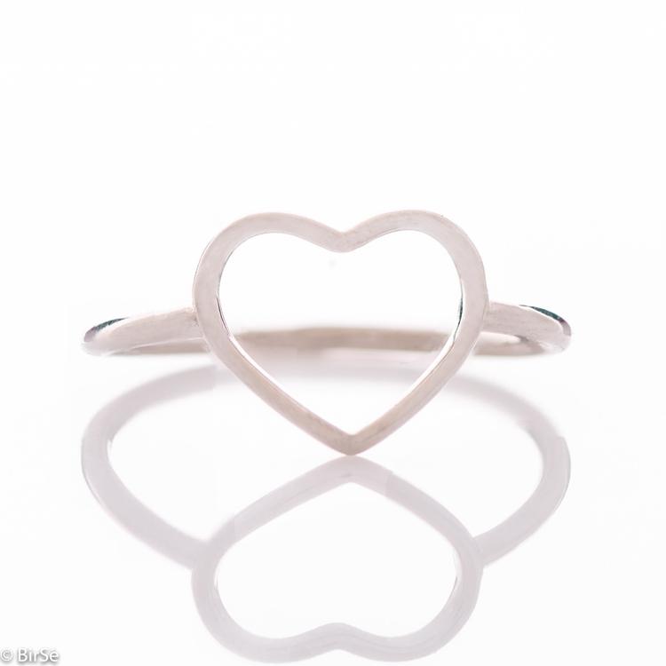 Silver Ring – Heart 