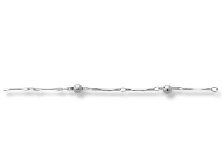 Silver bracelet - Elegance