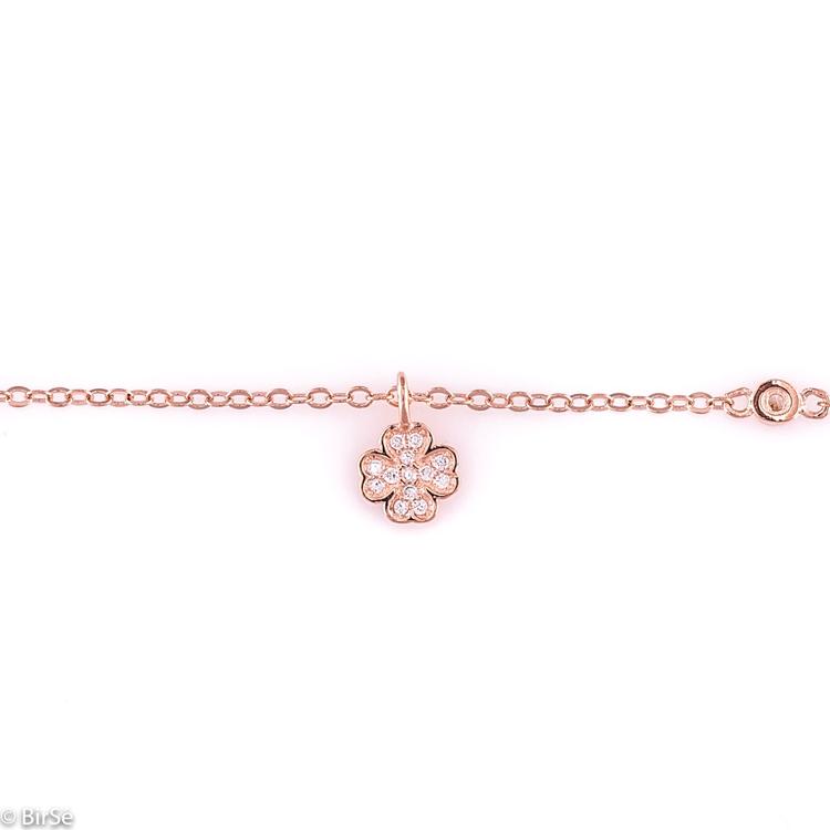Silver bracelet - Clover 161