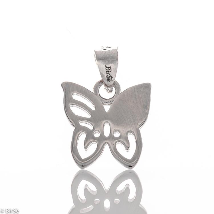 Silver pendant - Butterfly