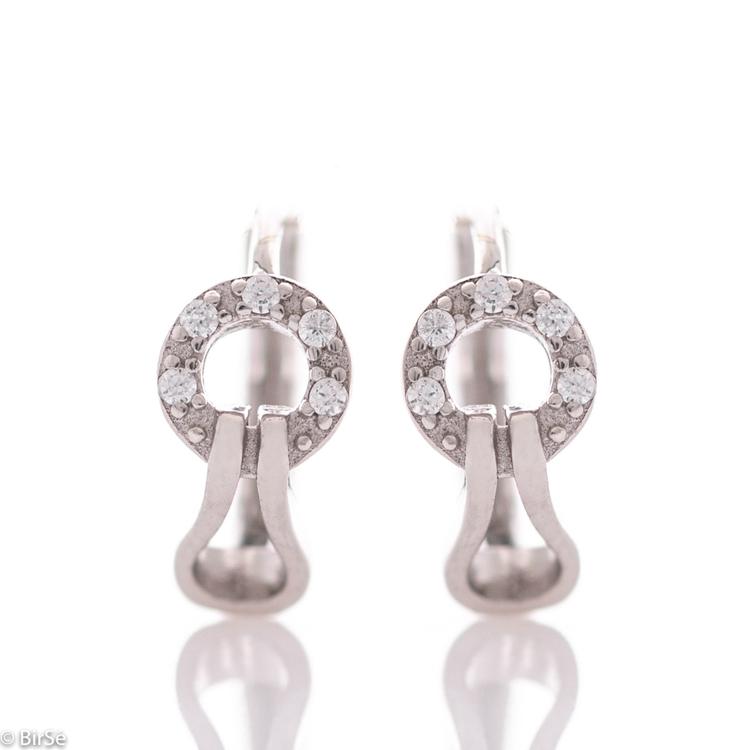 Silver earrings - Rings