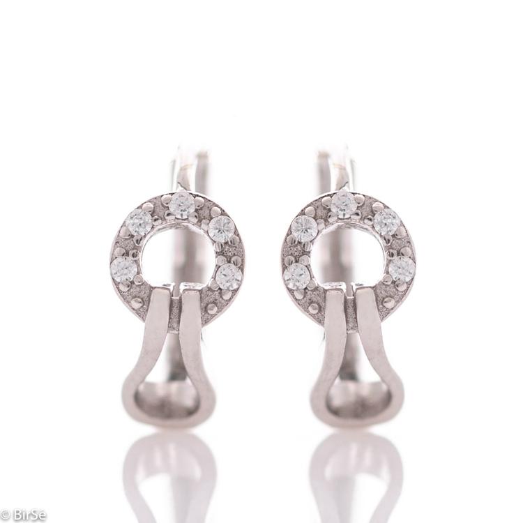 Silver earrings - Rings