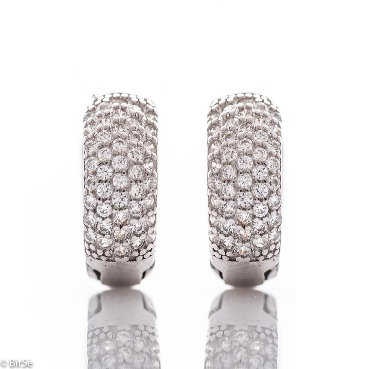 Silver earrings - Halki