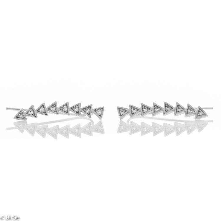 Silver earrings - Earcuffs