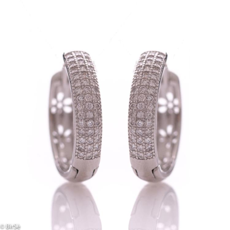 Silver earrings - Rings