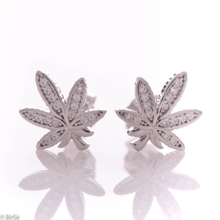 Silver earrings 
