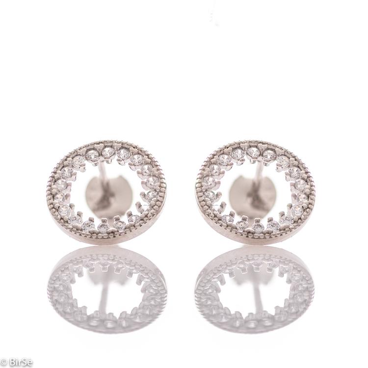 Silver earrings 