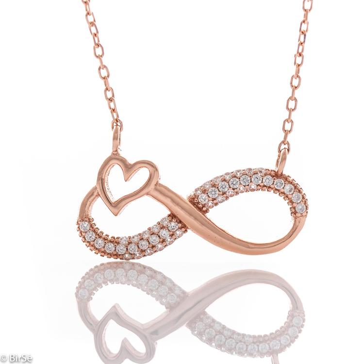 Silver necklace - Infinity