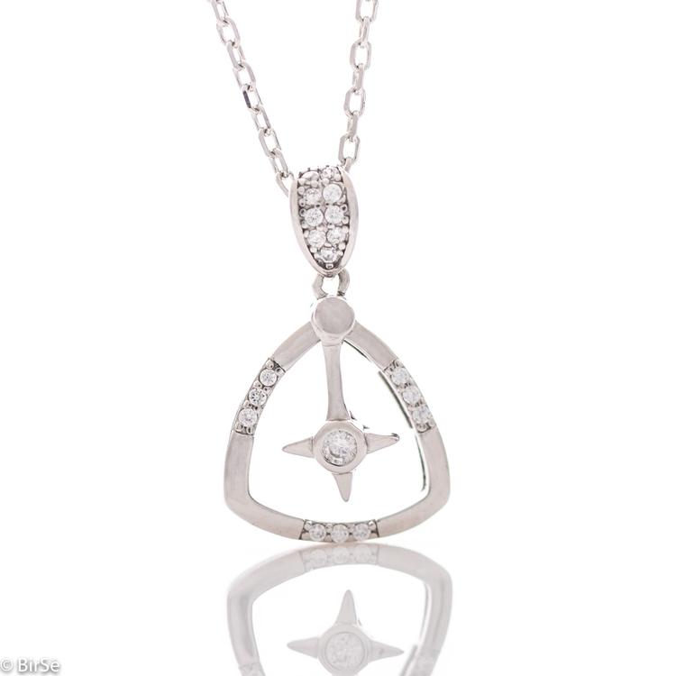 Silver necklace - Charm