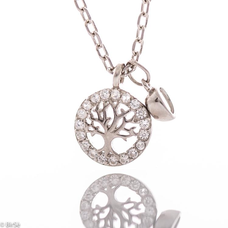 Silver necklace - The Tree of Life 26