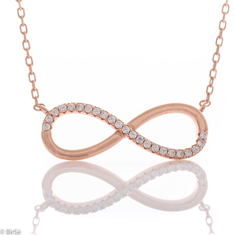 Silver necklace - Infinity