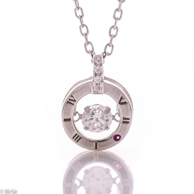 Silver necklace 360