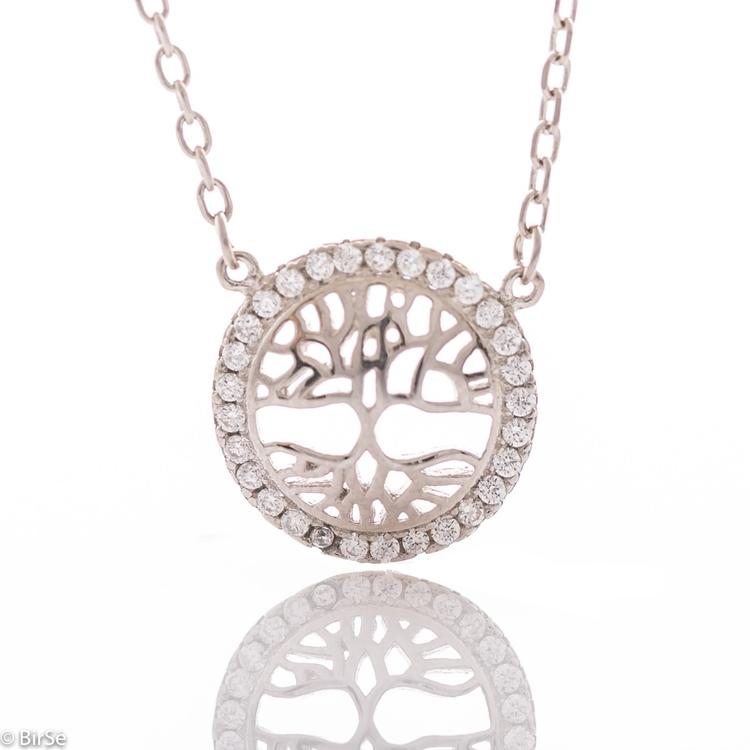 Silver necklace - The Tree of Life