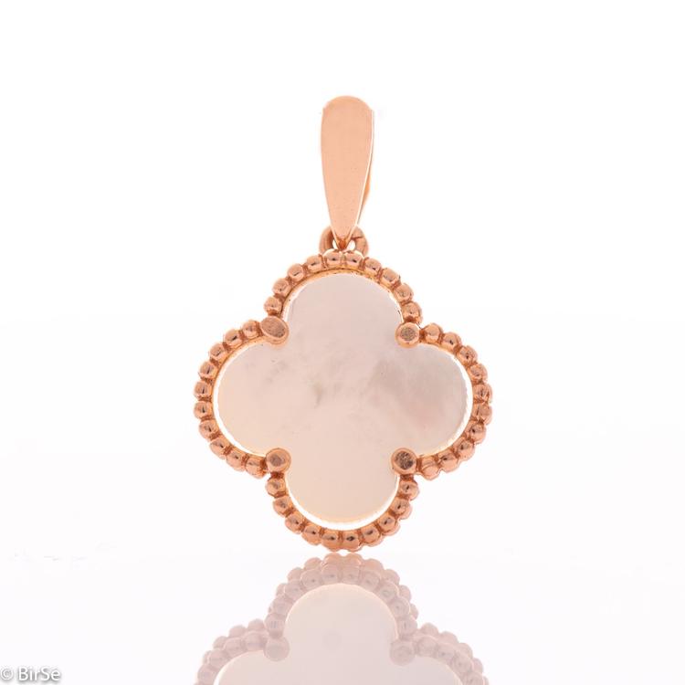 Silver pendant - Clover 