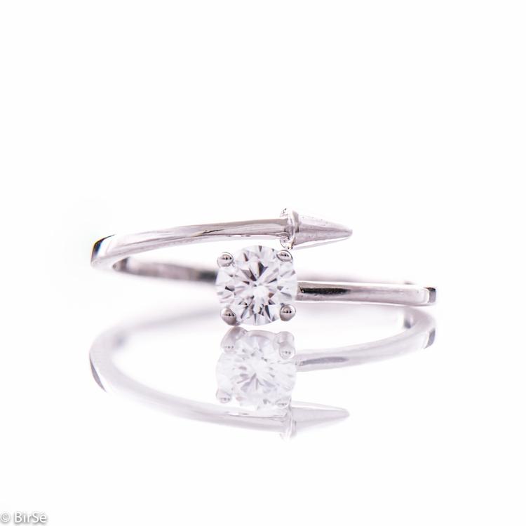 Silver Ring - Zircon