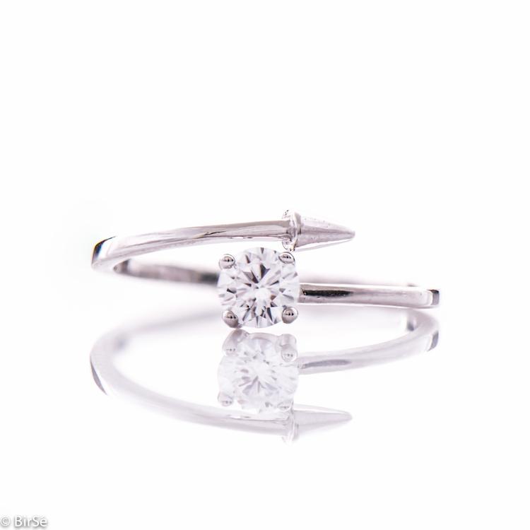 Silver Ring - Zircon